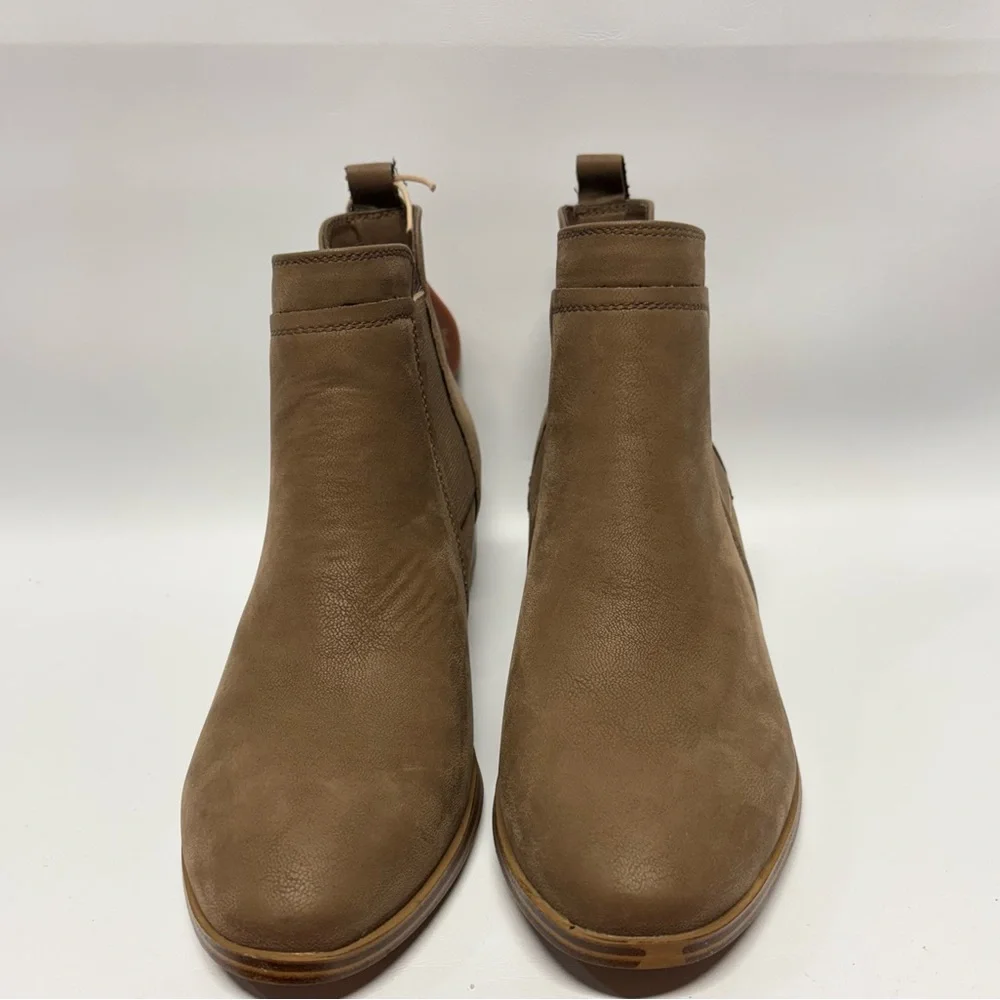 ✨MIA Tan Vegan Leather Ankle Booties Size 8.5